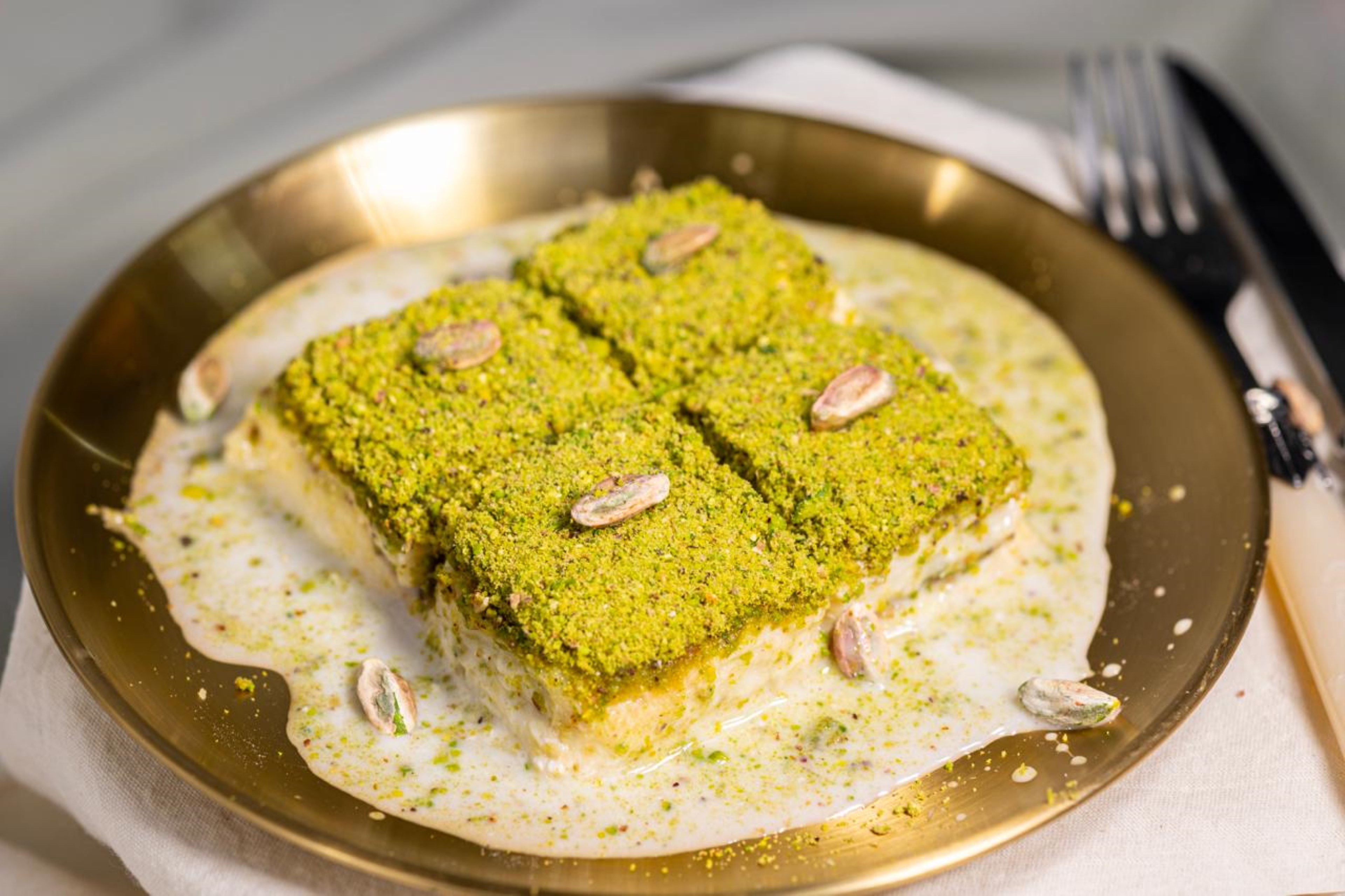 Antep Fıstıklı Soğuk Baklava